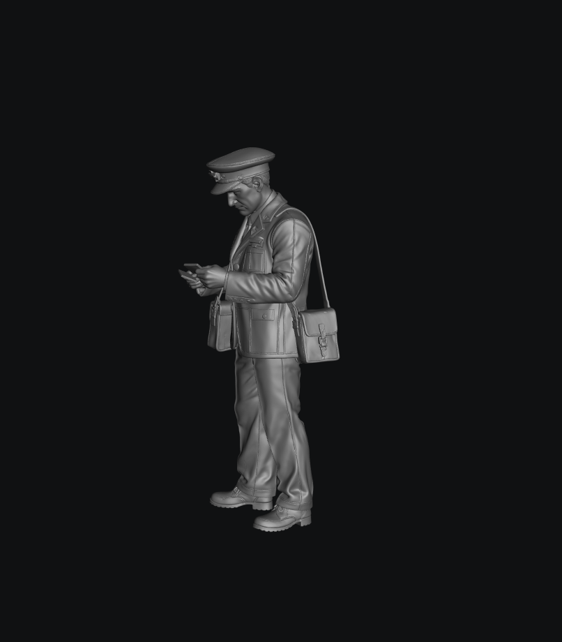 MR-022 British Rail Ticket Inspector