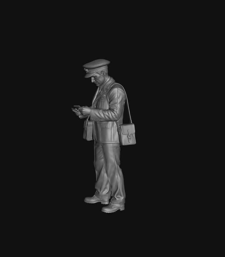 MR-022 British Rail Ticket Inspector