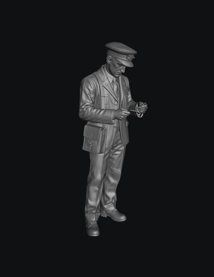 MR-022 British Rail Ticket Inspector