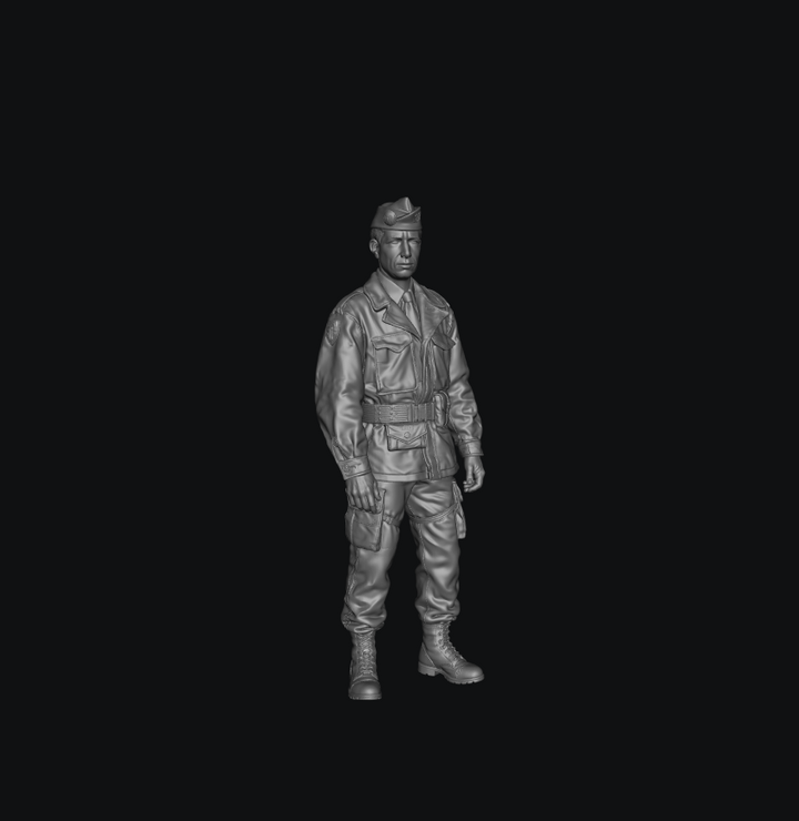 SMF1154 WW2 RAF Sergeant Aircrew mit Hund B