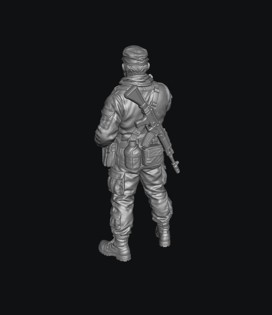 WB-DE-BDF-001 — Patrol Leader Using Radio