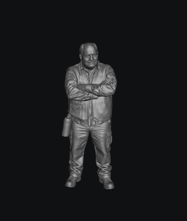 WOSC012 - Trackside Rally Crew - The Veteran Marshal (Male)