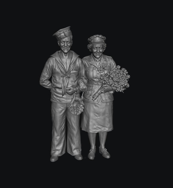 SW9331 WW2 Wedding Couple