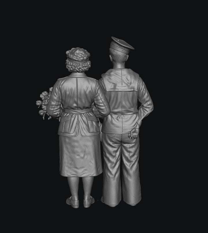 SW9331 WW2 Wedding Couple