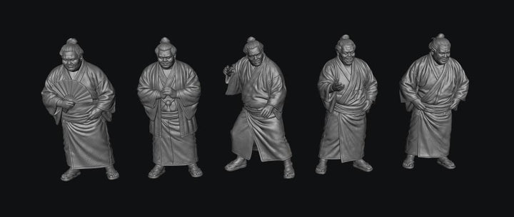 SW9341 Sumo Wrestlers