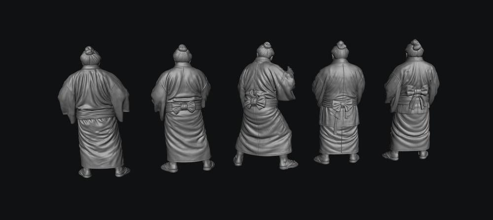 SW9341 Sumo Wrestlers