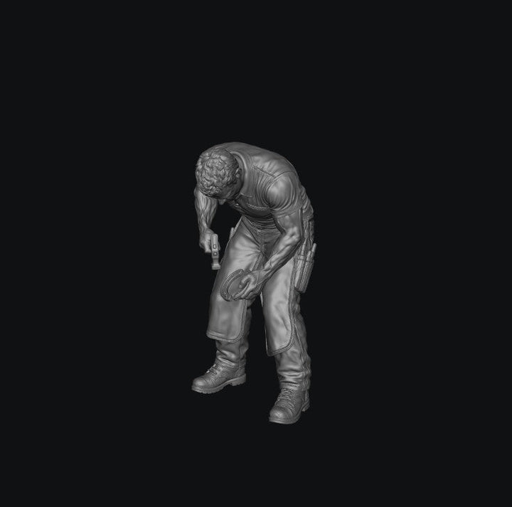 Painted-9506 Modern Male Farrier