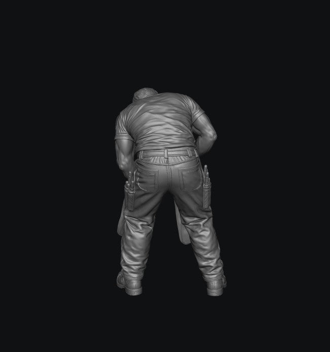 Painted-9506 Modern Male Farrier