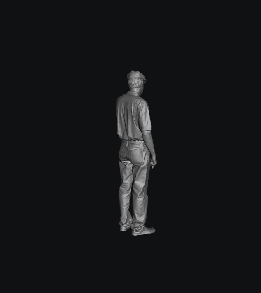 SMF071 Older Male Farmer With Cloth Cap