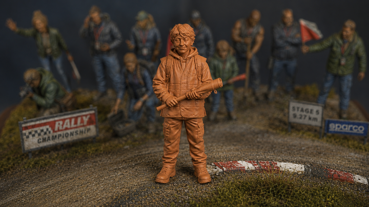 Painted-012 - Trackside Rally Crew - The Junior Helper