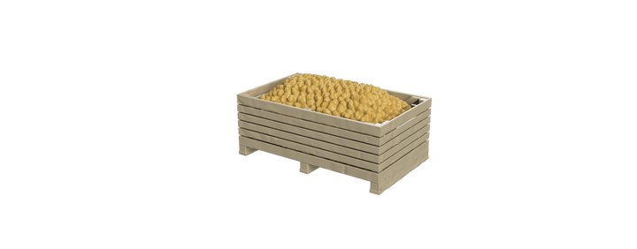 AM012 - OO Scale - Farm Equipment - Full Potato Crate&