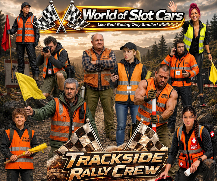 Painted-012 - Trackside Rally Crew - The Veteran Marshal (Male)