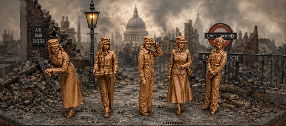 SW9321 WW2 Red Cross Females