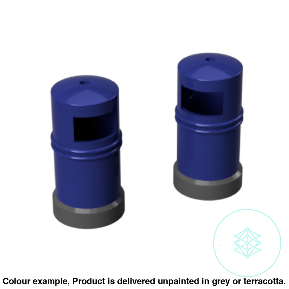 Do102A – Park Bins O Scale Accessory