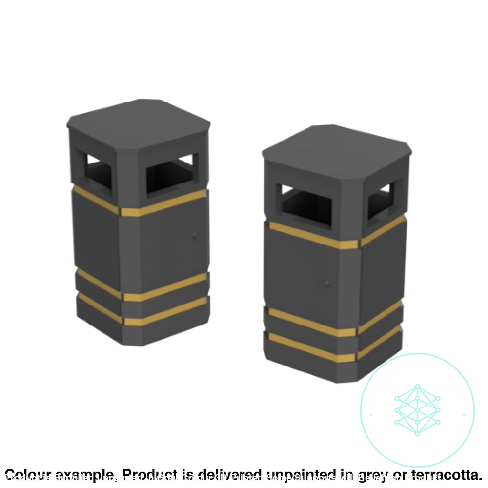 Do102D – Park Bins O Scale Accessory