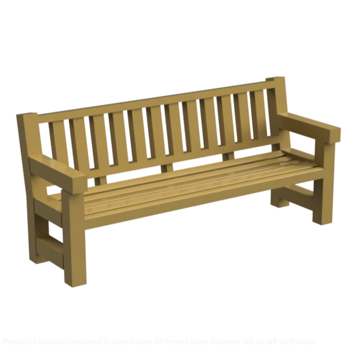 CO103B – Park Bench 1:32 Scale 1:32 132 Scale Accessory
