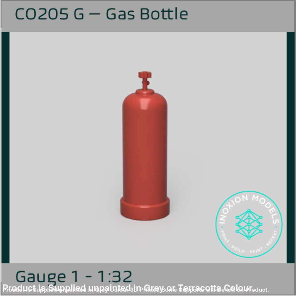 CO205 G – Gas Bottle 1:32 Scale Scale Model