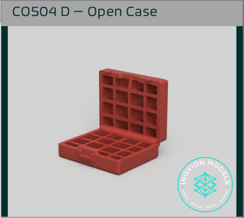 CO504 D – Open Case 1:32 Scale Scale Model