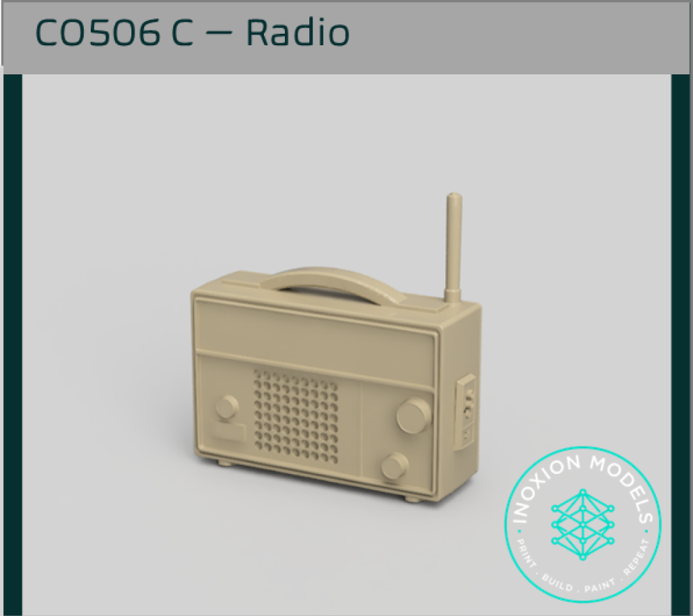 CO506 C – Radio 1:32 Scale Scale Model