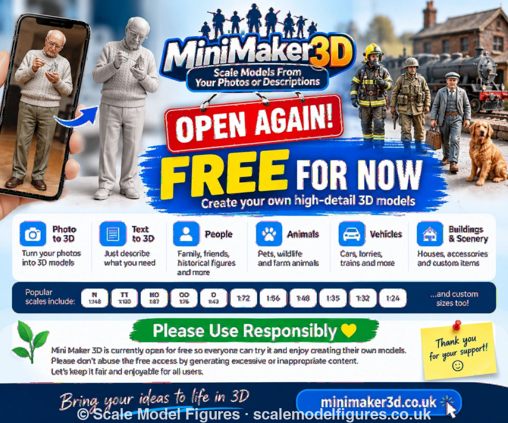 Mini Maker 3D | Photo to 3D Models & Custom STL Files - Figure