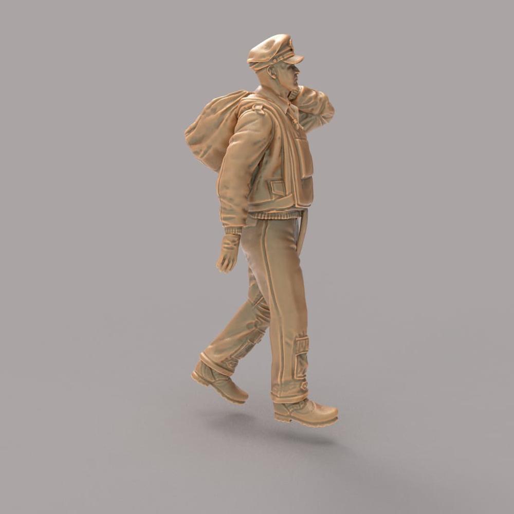 MM1405 WW2 USA Bomber Crew 4 Figure