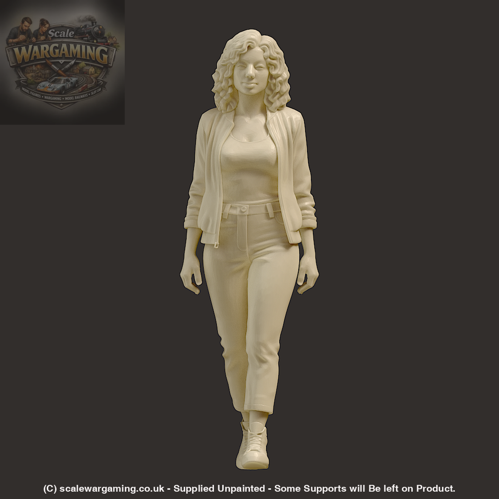 MM4265 Female out walking in Park - Figure