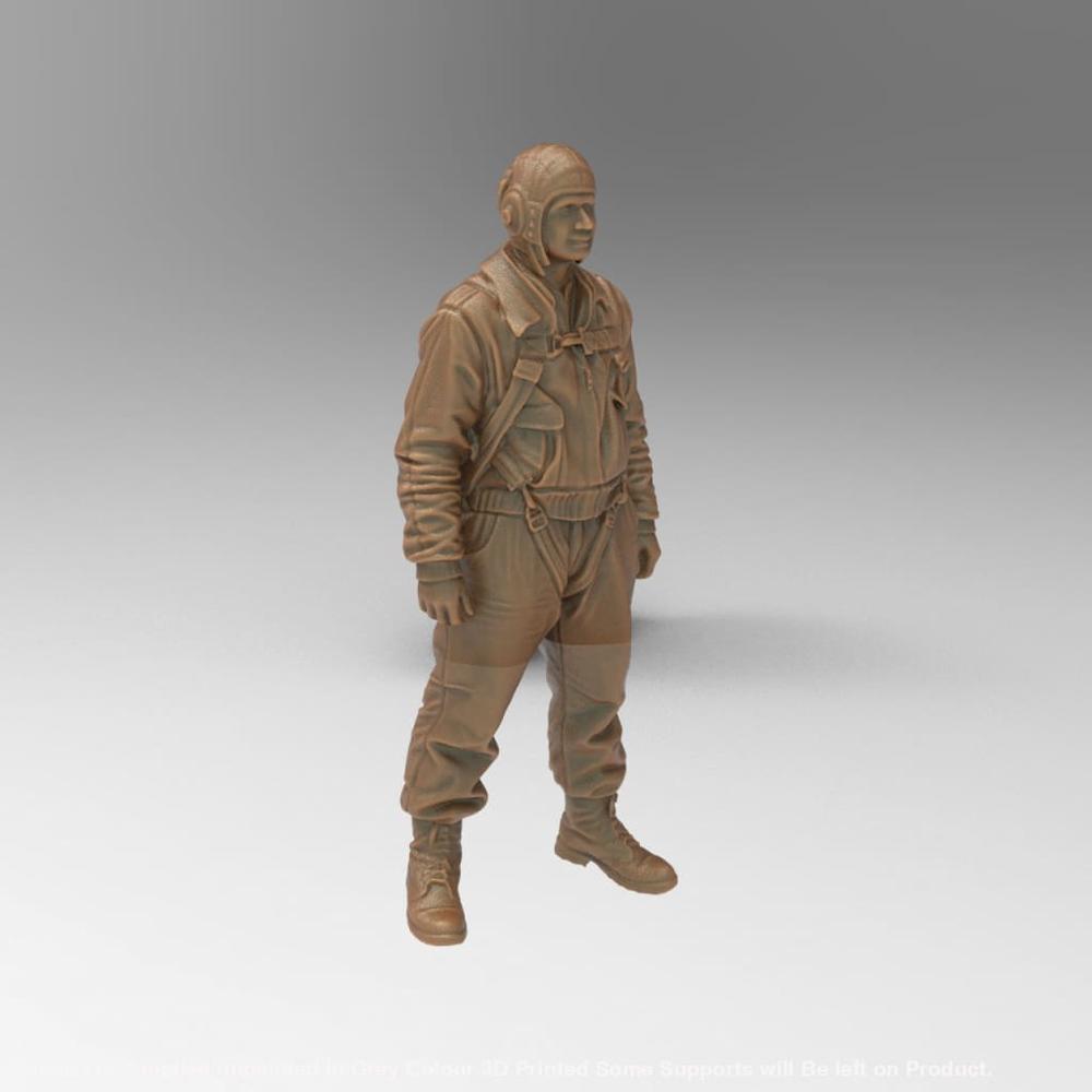 MM4371 WW2 USA Bomber Crew 9 Figure