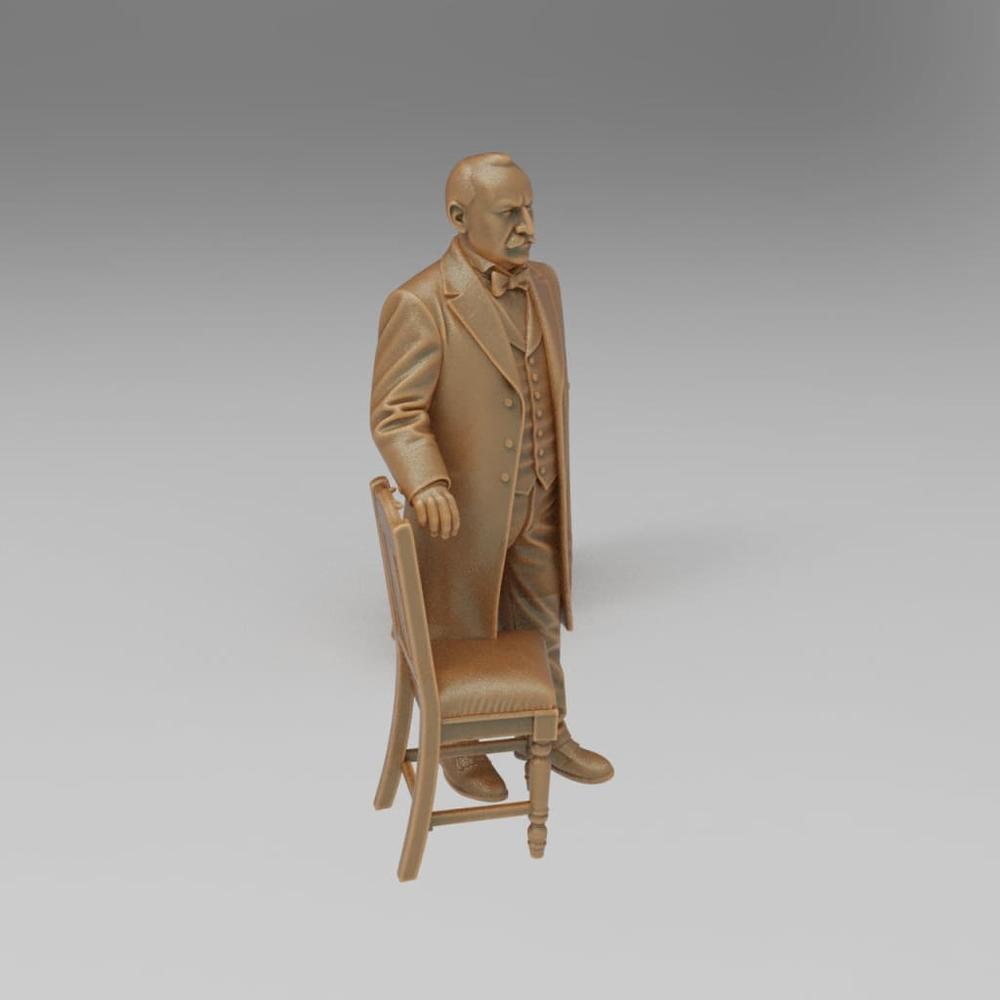 MM4387 Grover Cleveland 1885–1889 Figure