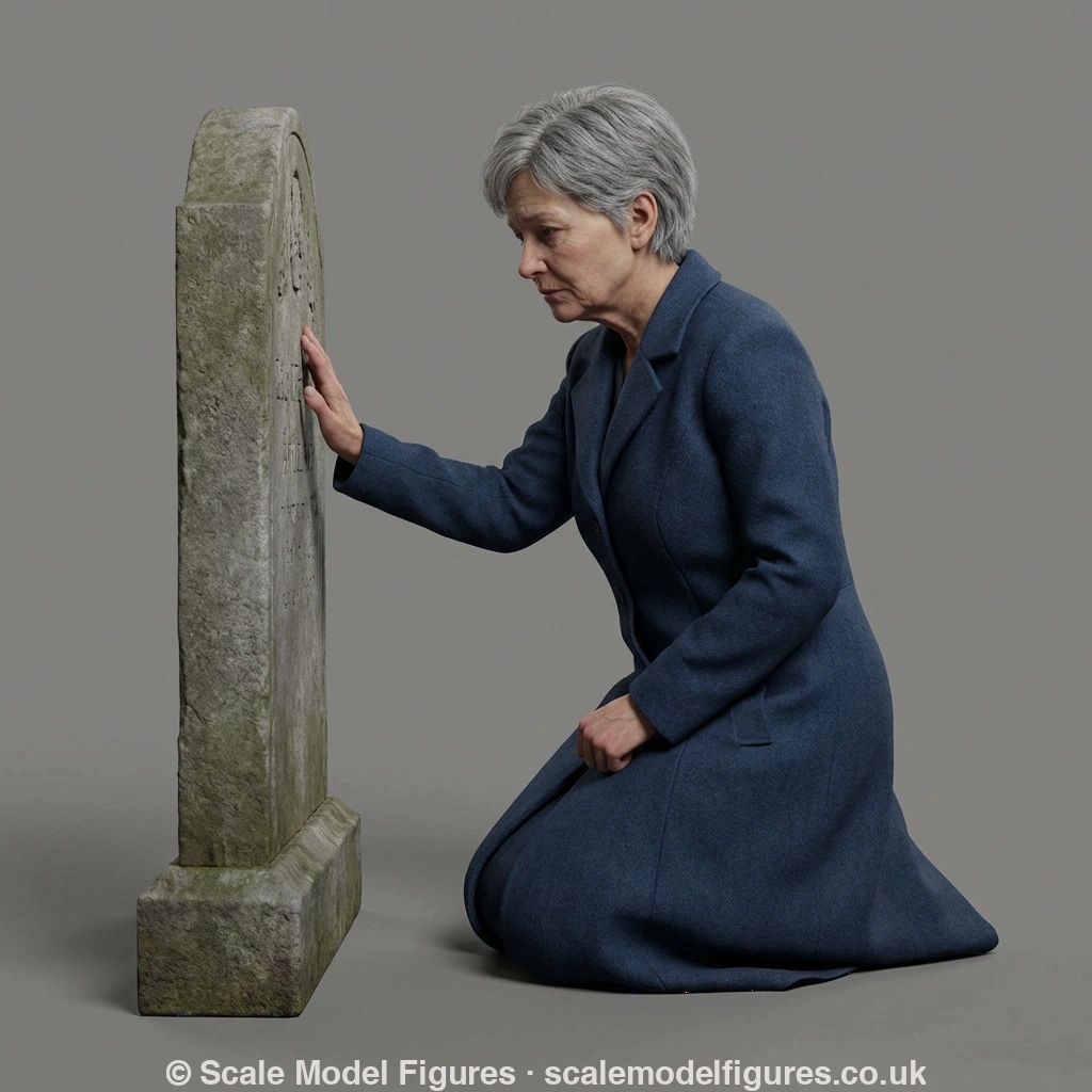 SW2146 Female Goodbye at Graveside - Figure