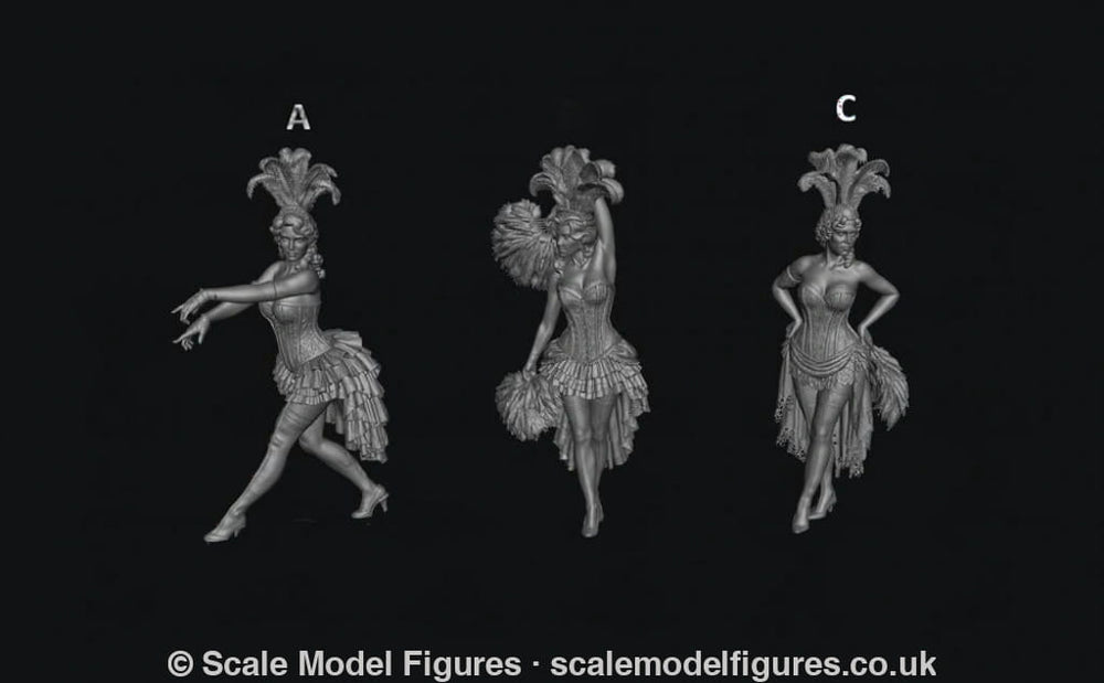 SMF2205 Burlesque Girls 1 - Figure