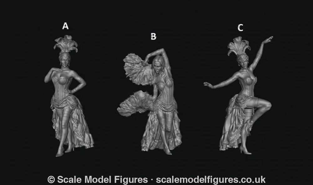 SMF2205 Burlesque Girls 2 - Figure
