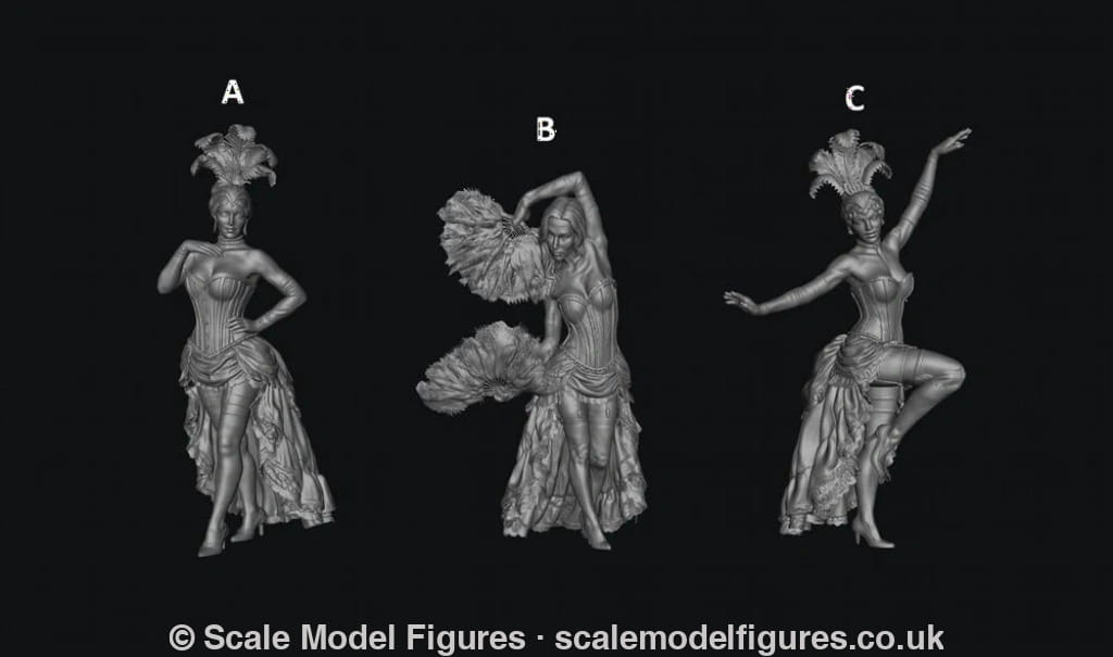 SMF2205 Burlesque Girls 2 - Figure