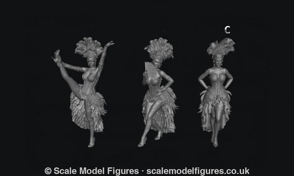 SMF2205 Burlesque Girls 3 - Figure