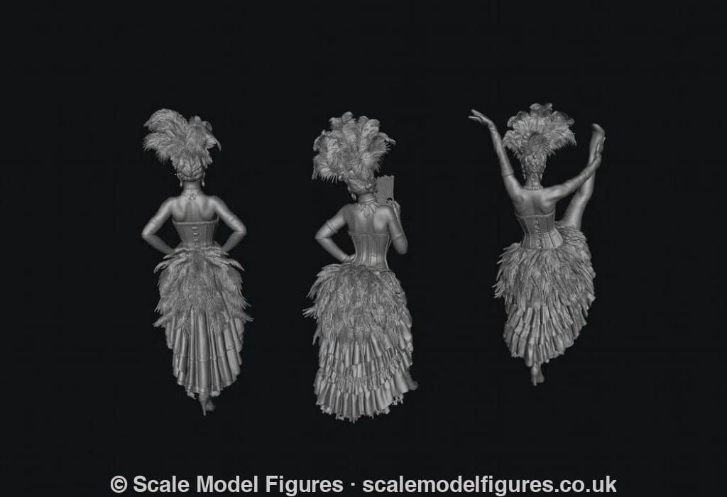 SMF2205 Burlesque Girls 3 - Figure
