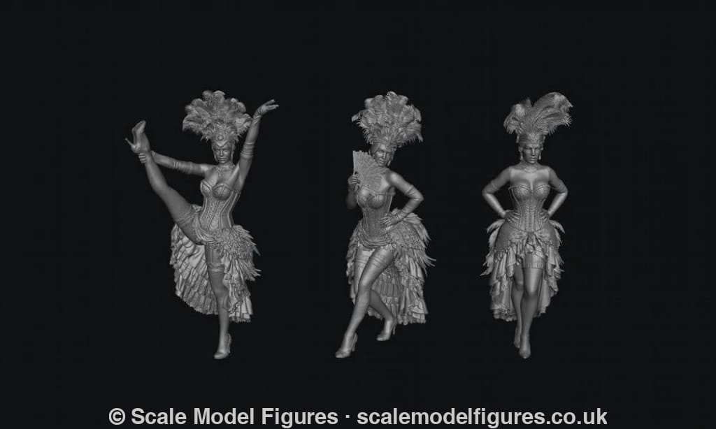 SMF2205 Burlesque Girls 3 - Figure