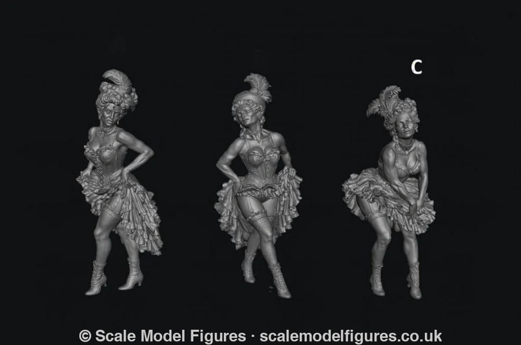 SMF2205 Burlesque Girls 4 - Figure
