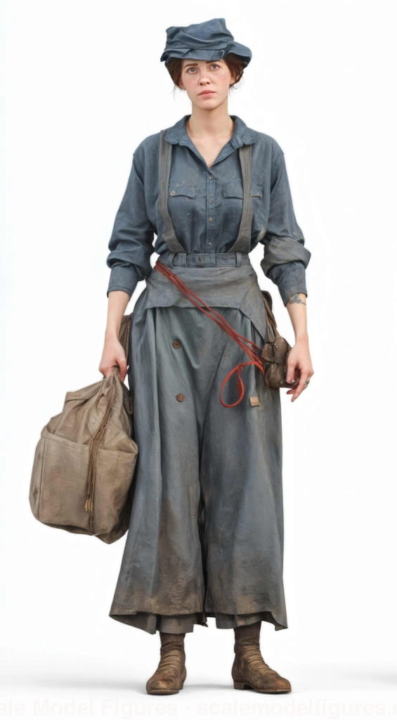 SW3000 WW1 Era - Female Worker - Figure