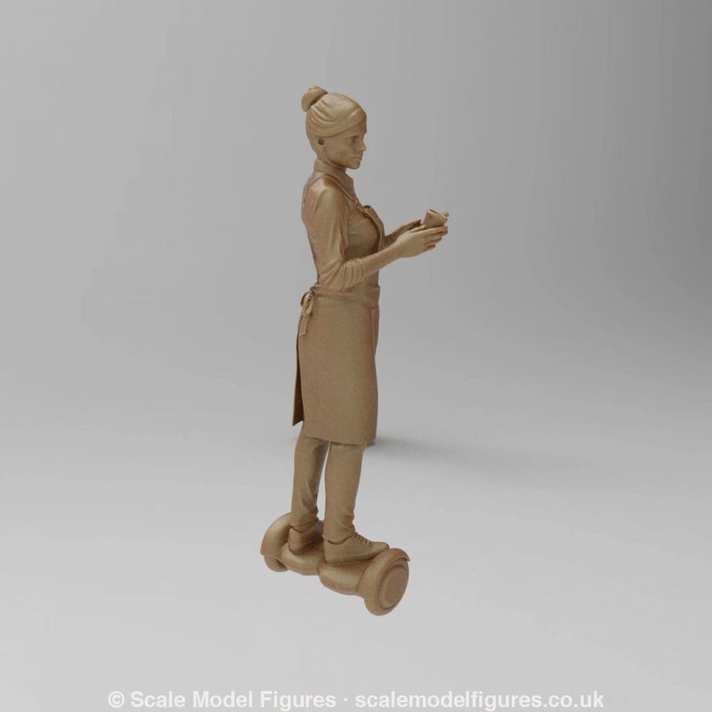 SW3102 Waitress on Electric bike - Figure