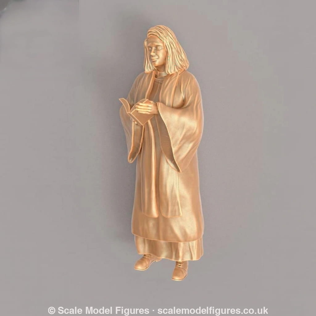 MM324 Female Vicar/Clergy Figure