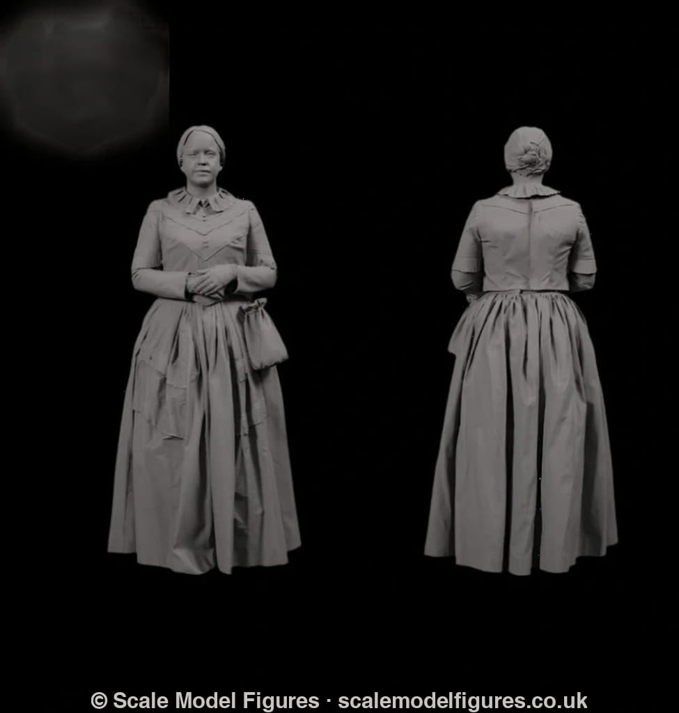 132s-0106 Victorian Lady Figure