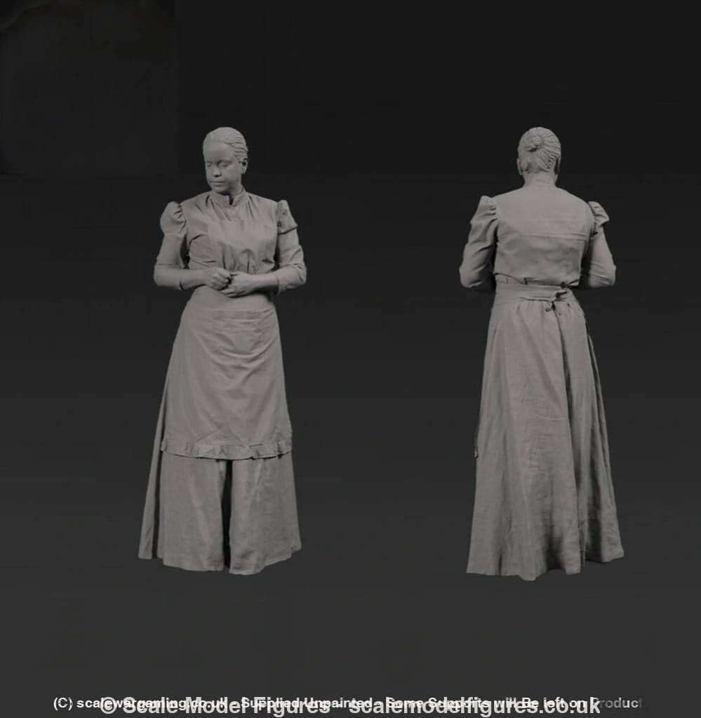 132s-0113 Kitchen Maid Figure
