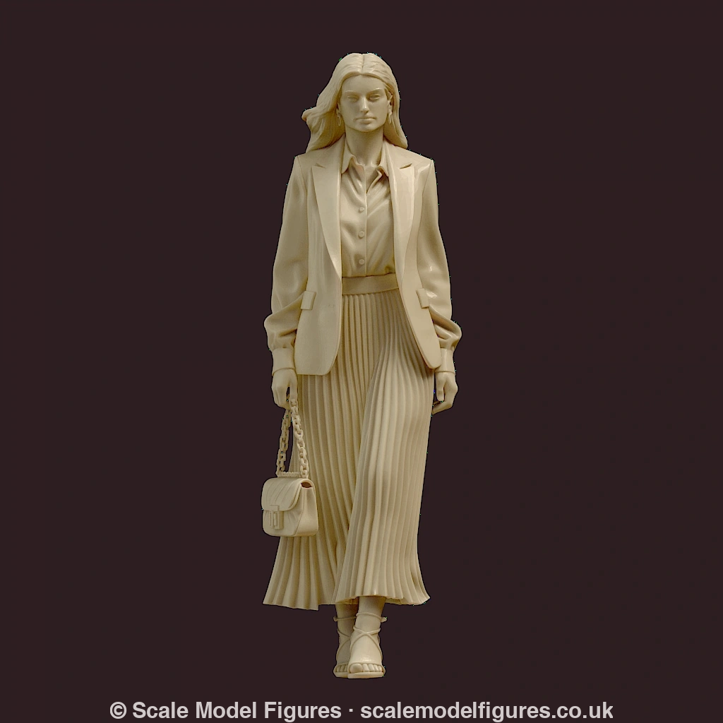 MM4191 Female in Pletted Skirt Figure