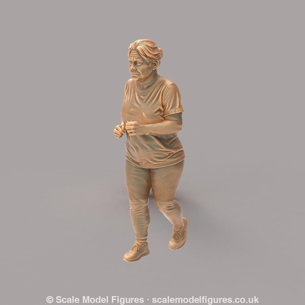 MM4201 Older Female Jogging Figure