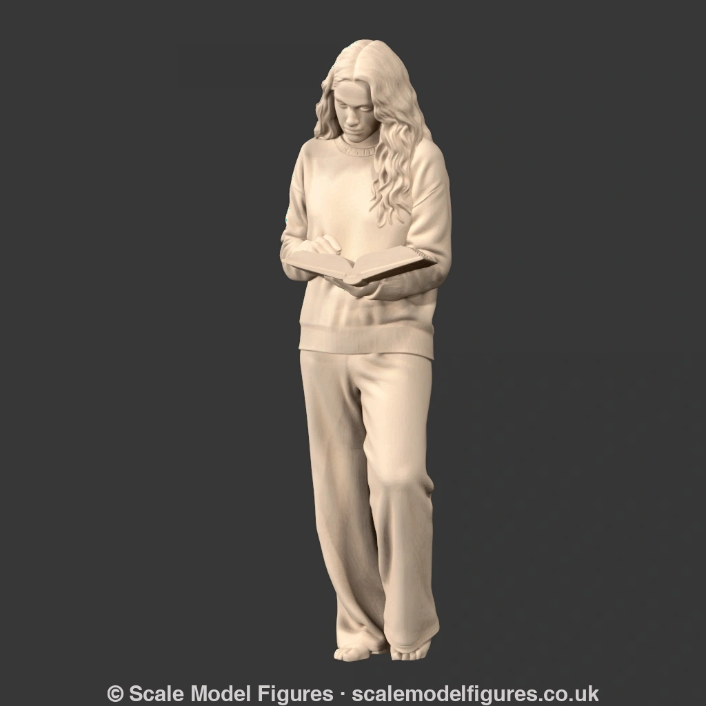 MM4230 Female Reading Book - Figure