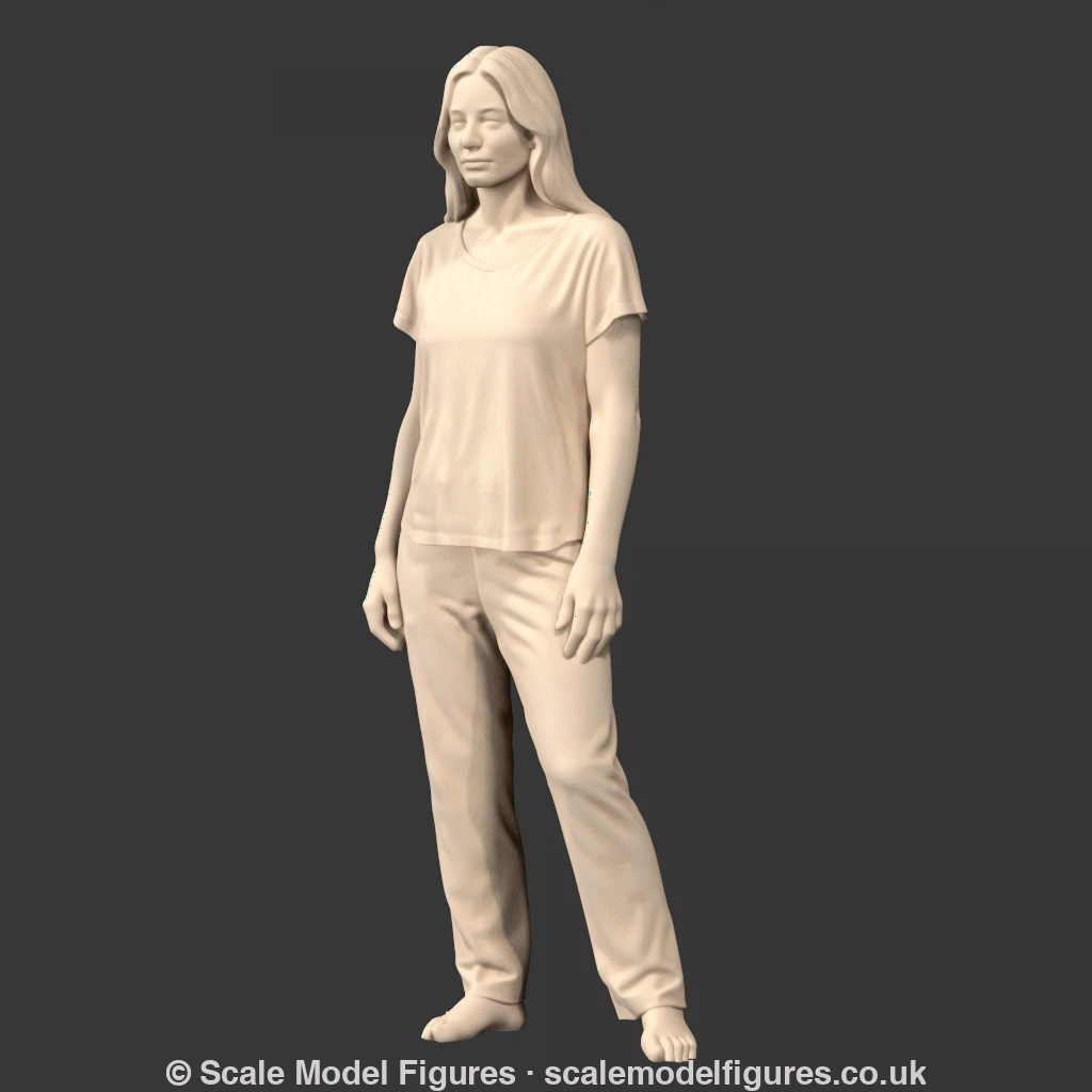 MM4231 Female in PJ’s - Figure