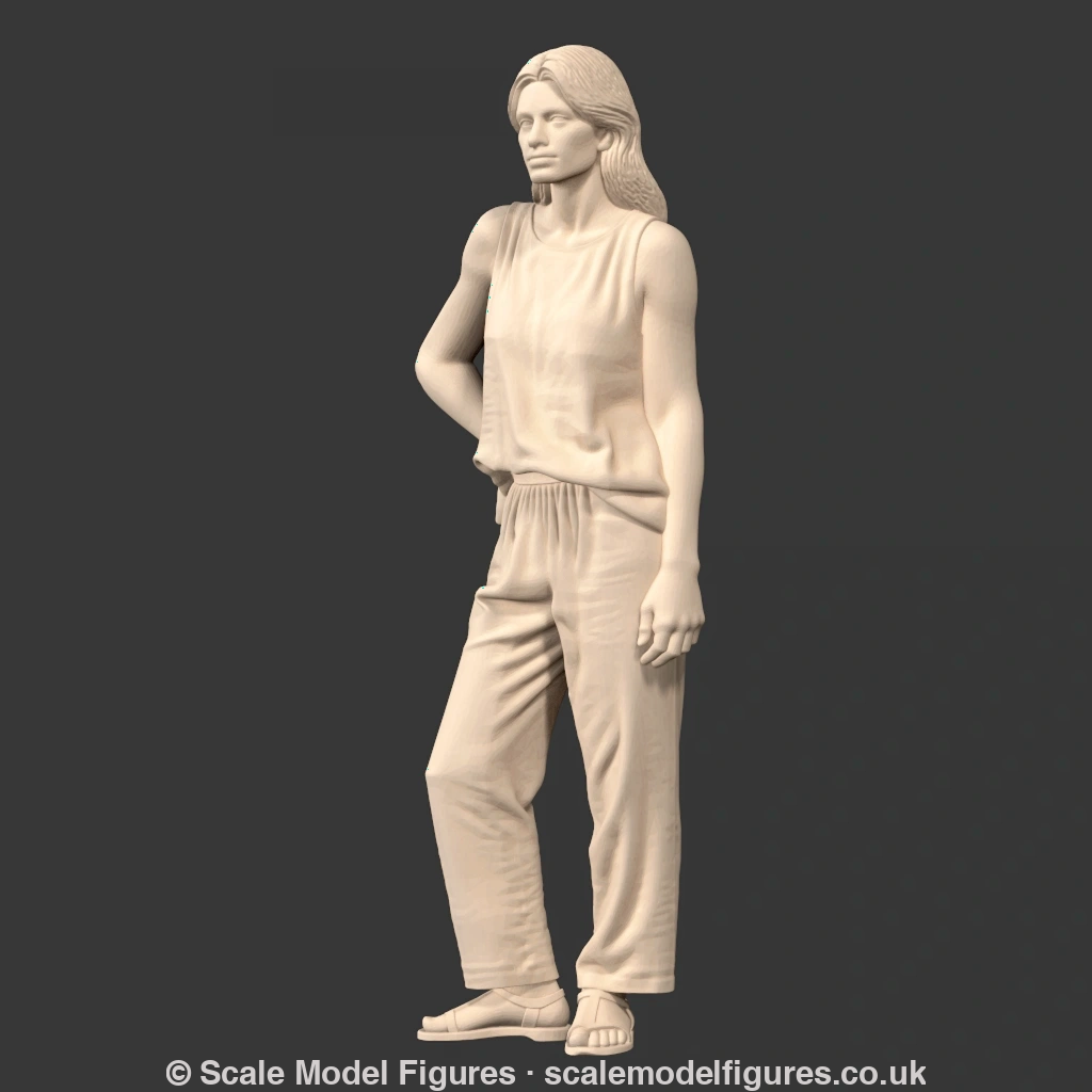 MM4245 Female in PJ’s - Figure