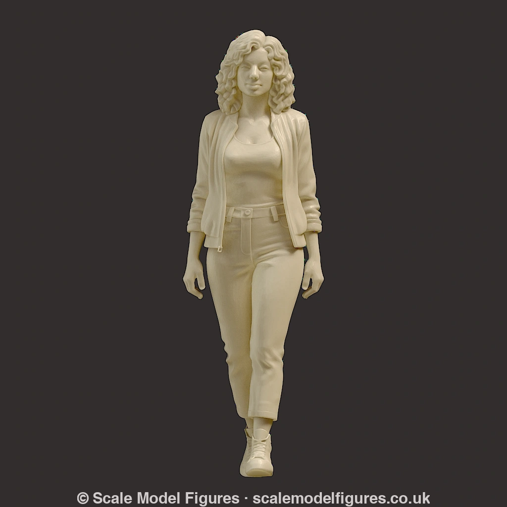MM4265 Female out walking in Park - Figure