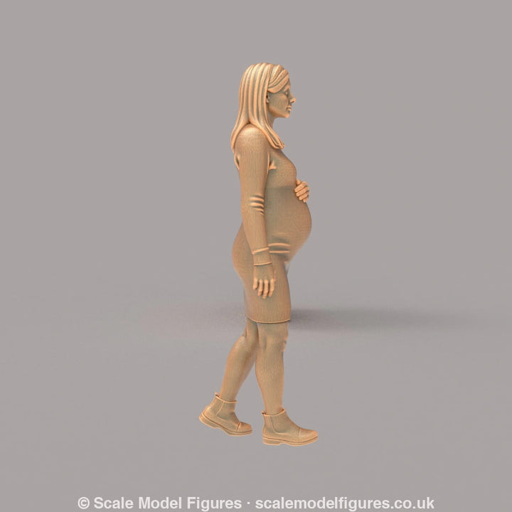 MM4272 Pregnant Female walking Figure