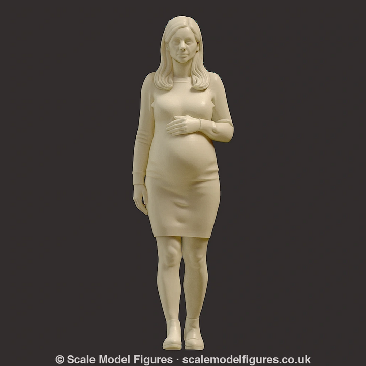 MM4272 Pregnant Female walking Figure