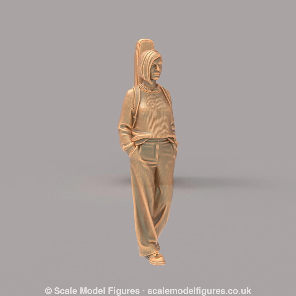 MM4275 Female with guitar Figure